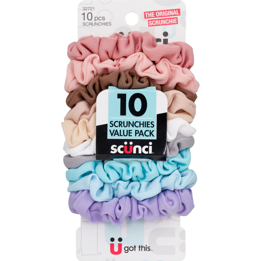 Scunci Scrunchies 10 ea