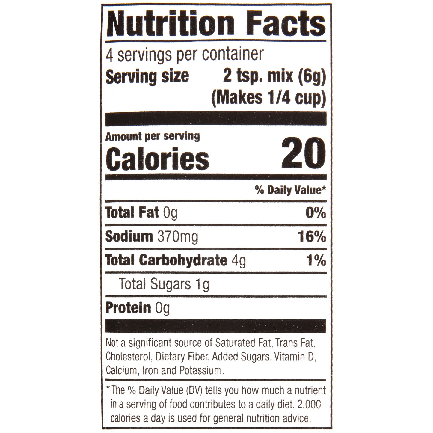 McCormick® Turkey Gravy Mix 0.87 oz. Packet