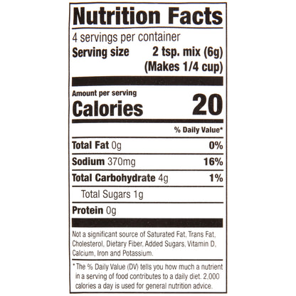 McCormick® Turkey Gravy Mix 0.87 oz. Packet