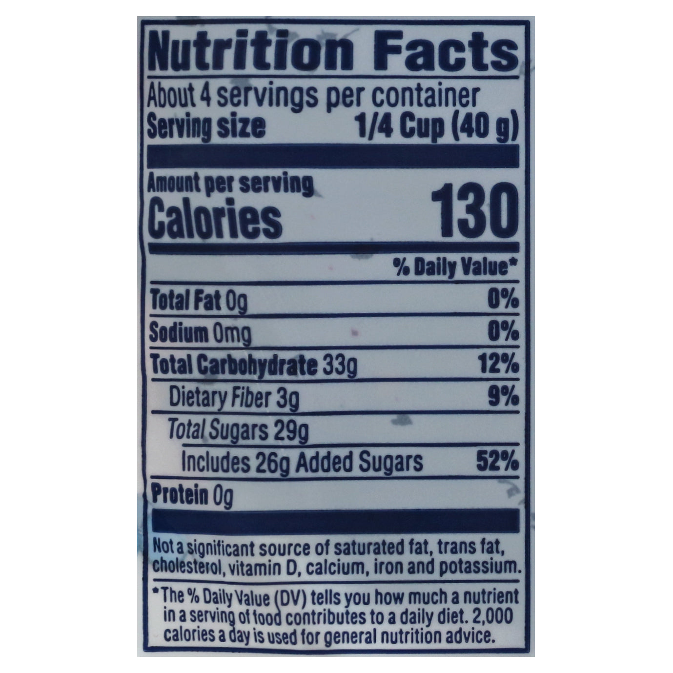 Ocean Spray Craisins Dried Blueberry Cranberries 6 oz
