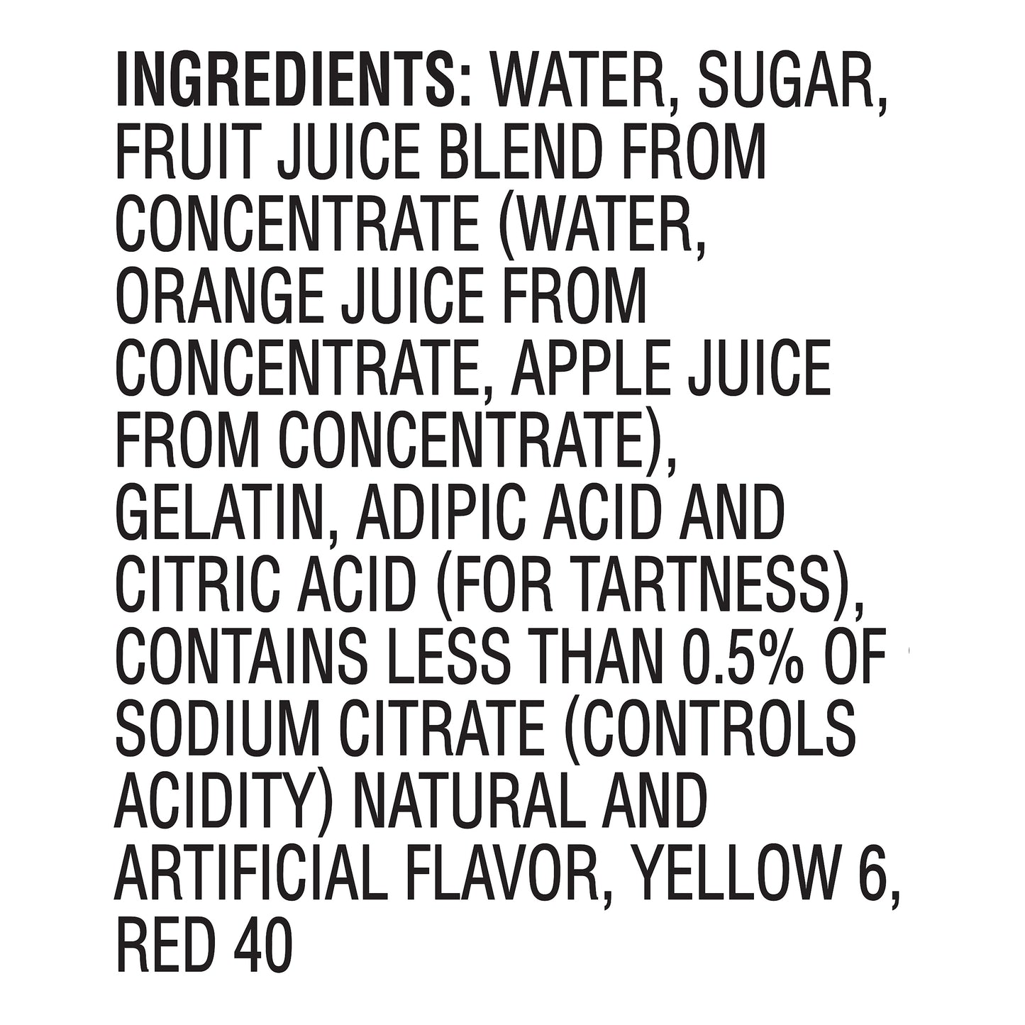JELL-O Original Orange Gelatin Snacks 13.5 oz