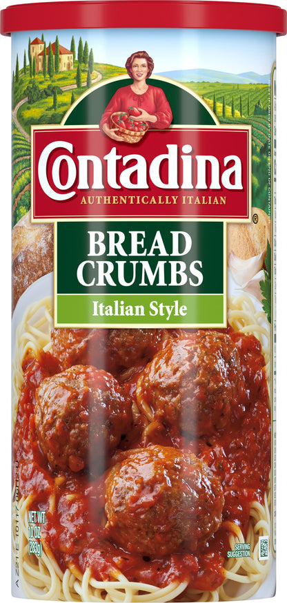 Contadina® Seasoned Italian Style Bread Crumbs 10 oz. Canister