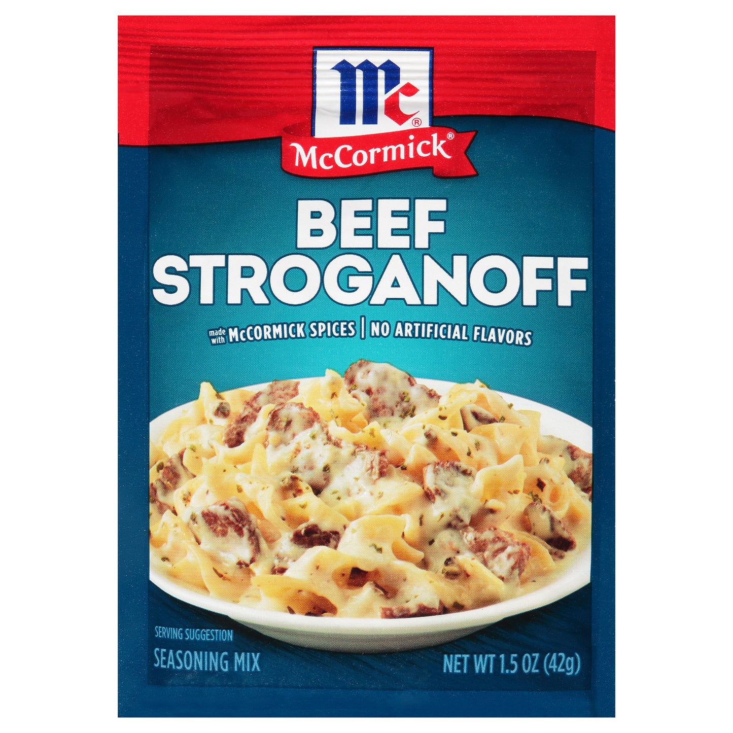 McCormick® Beef Stroganoff Seasoning Mix 1.5 oz. Packet