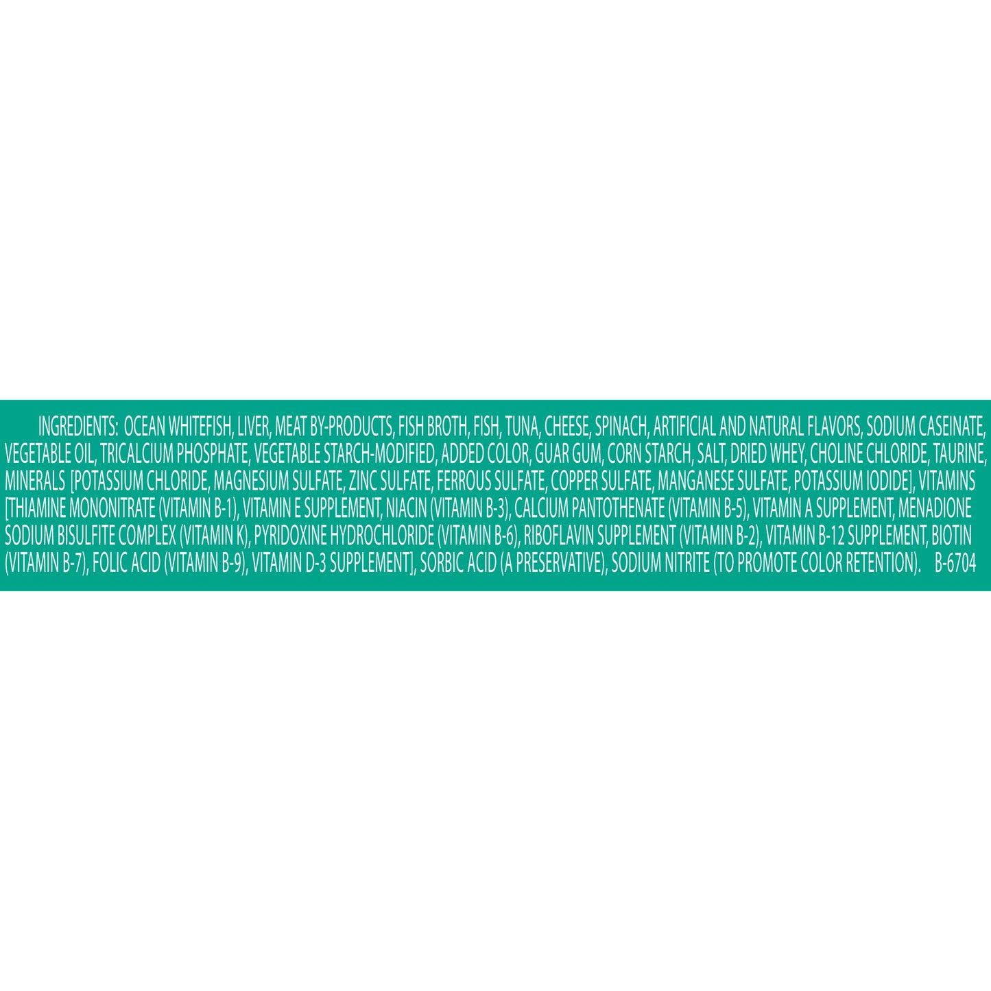 Purina Fancy Feast Pate Wet Cat Food, Medleys Whitefish & Tuna Florentine With Cheese - 3 oz. Can