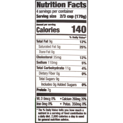 The Greek Gods® Plain Traditional Greek Style Yogurt 24 oz. Tub