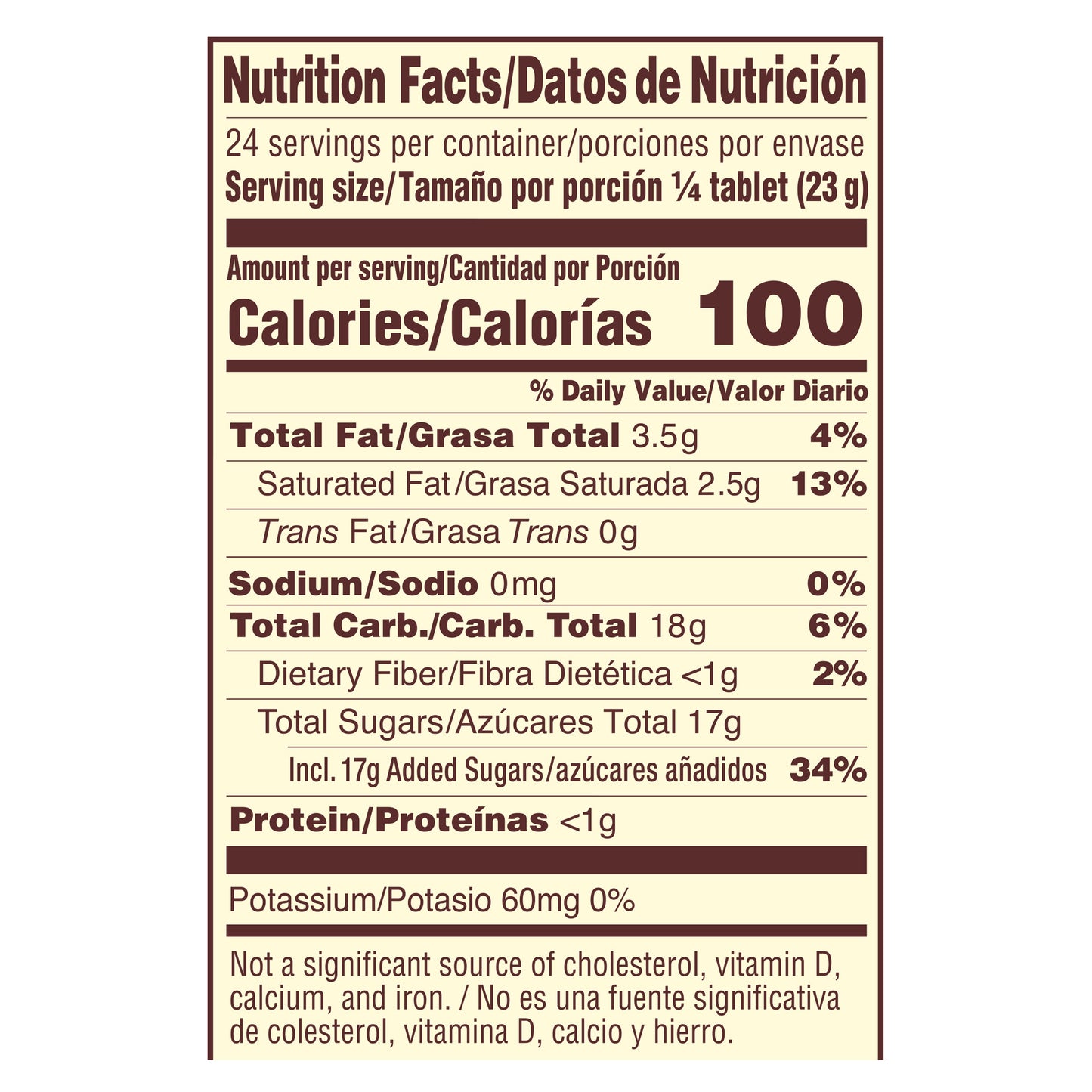 Abuelita Authentic Mexican Hot Chocolate Drink Tablets 19 oz (1.18 LB-540 kg) English-Spanish