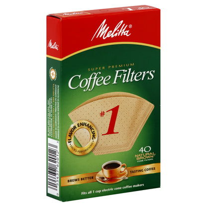 Melitta Coffee Filters 40 ea