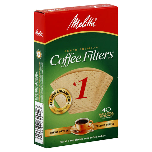 Melitta Coffee Filters 40 ea