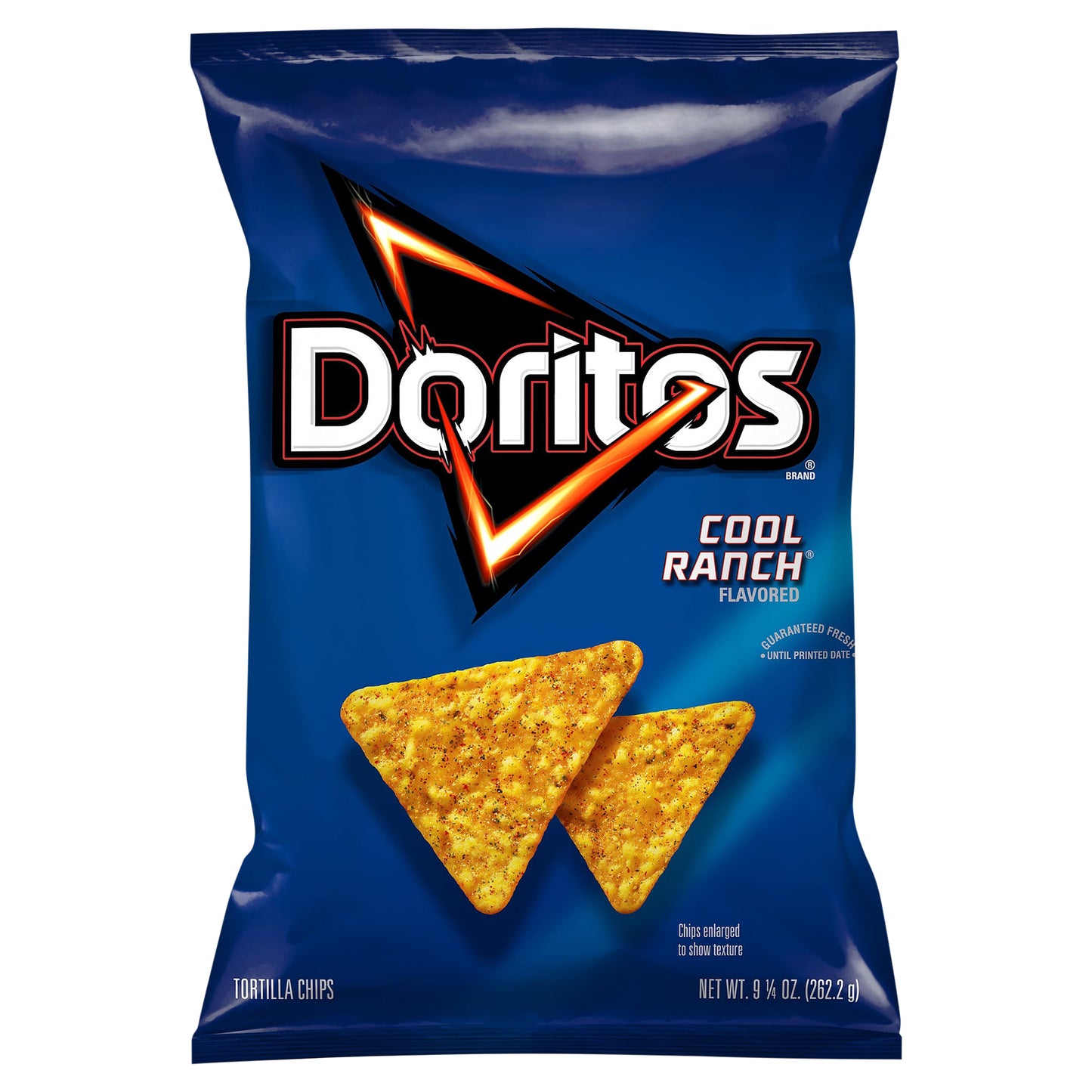 Doritos Tortilla Chips Cool Ranch Flavored 9 1/4 Oz