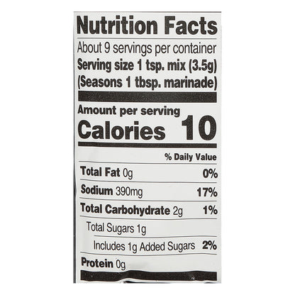 McCormick Mojito Lime Marinade Mix 1.06 oz