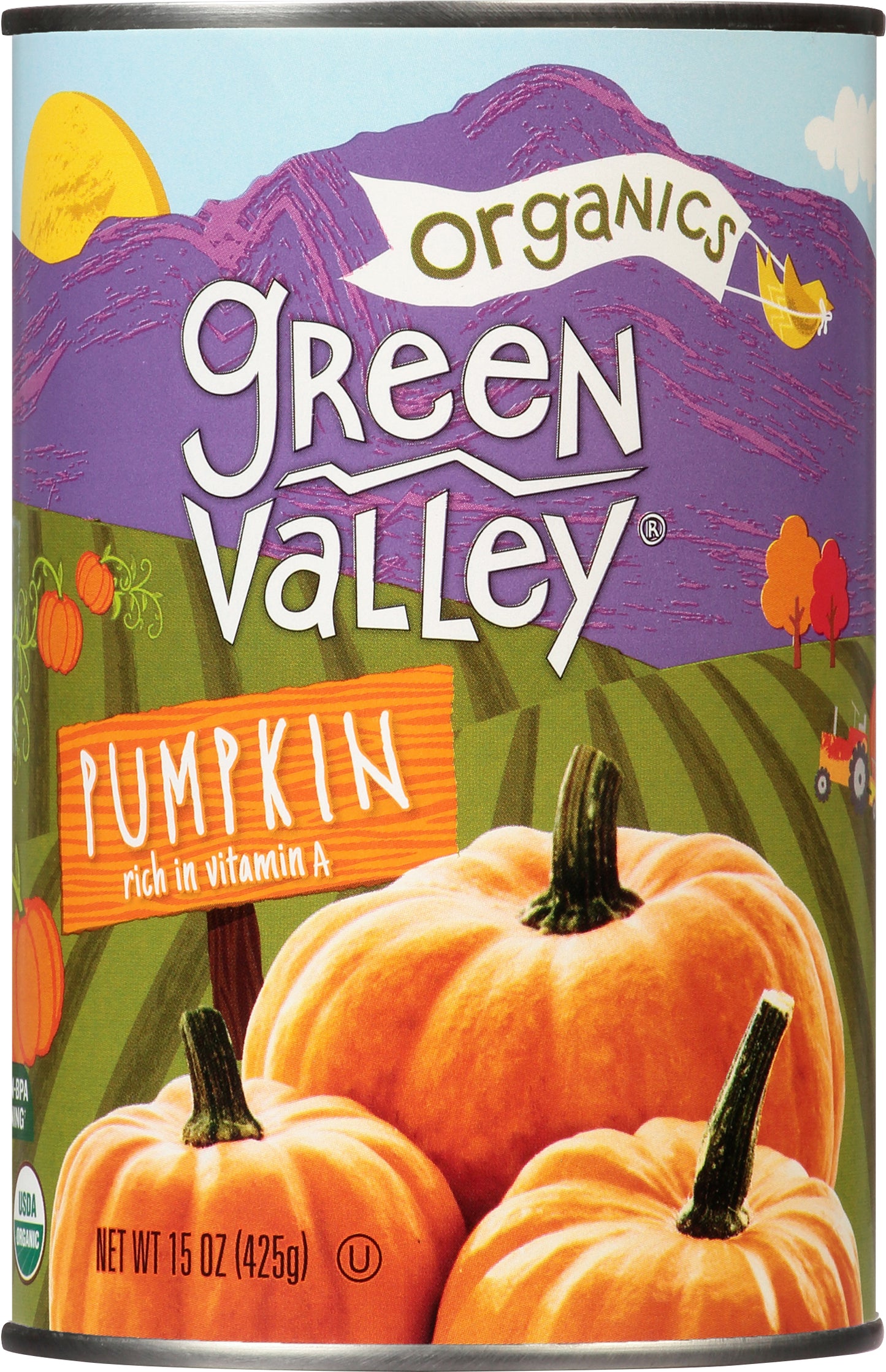 Green Valley Organics Pumpkin 15 oz