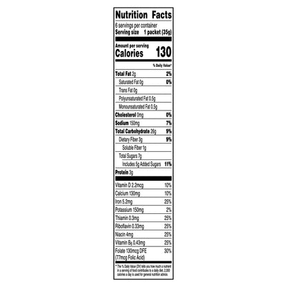 Quaker Instant Strawberry Banana Oatmeal 6 ea