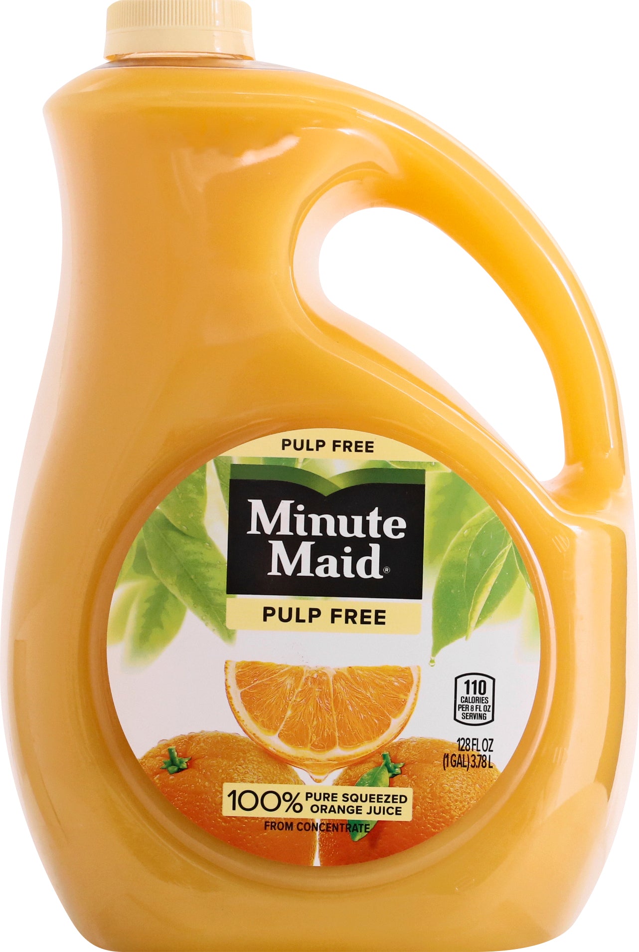 Minute Maid Pulp Free Orange Juice 128 oz