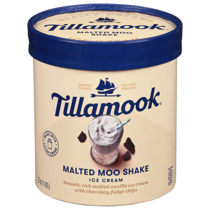 Tillamook Malted Moo Shake Ice Cream 1.5 qt