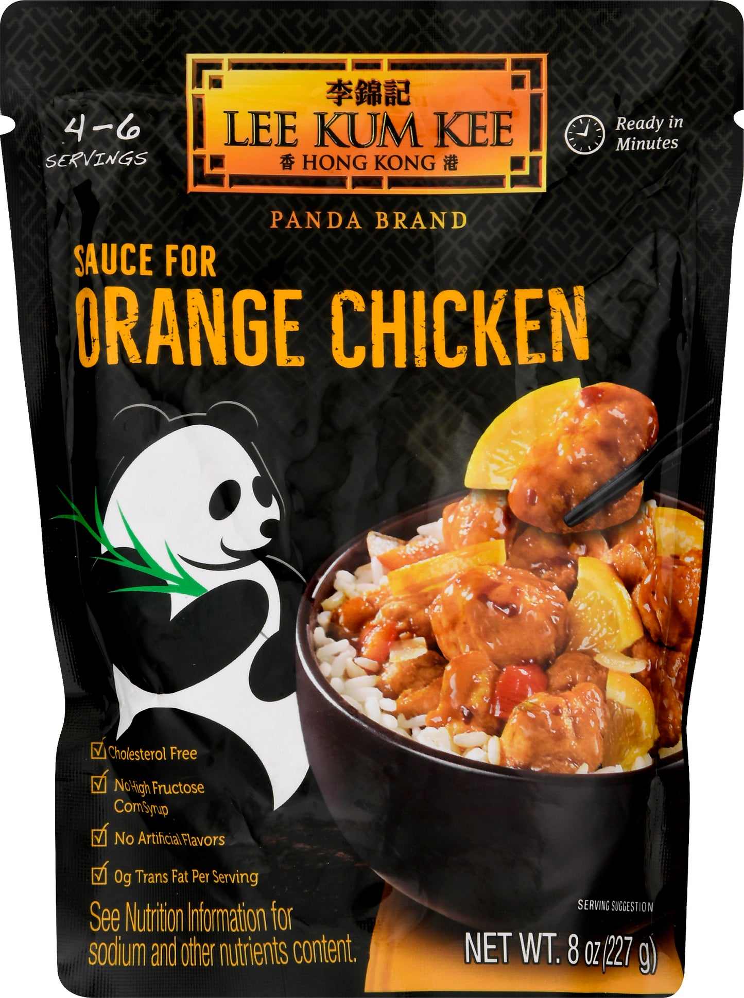 Lee Kum Kee Panda Brand Sauce for Orange Chicken 8 oz