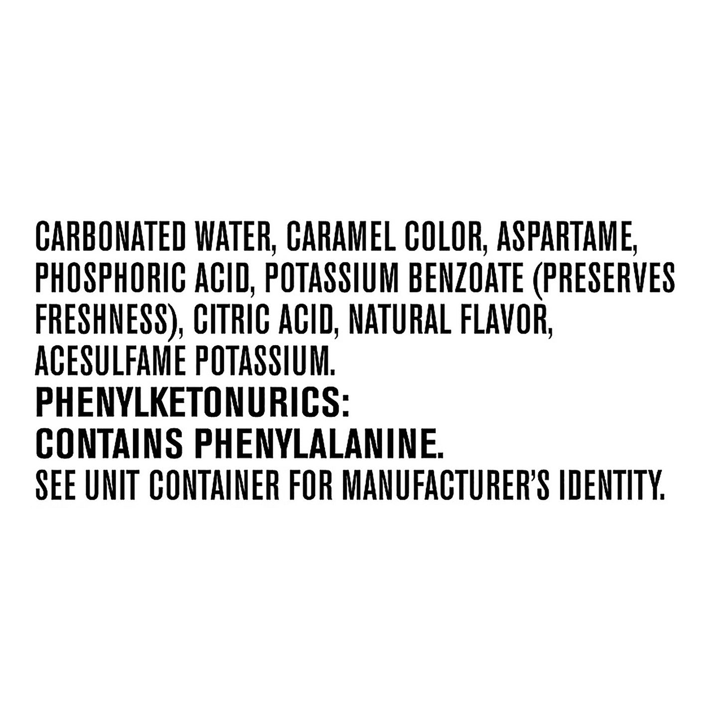 Pepsi Caffeine Free Diet Cola 12 ea