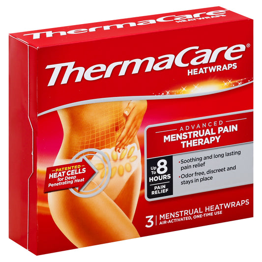 ThermaCare Heatwraps 3 ea