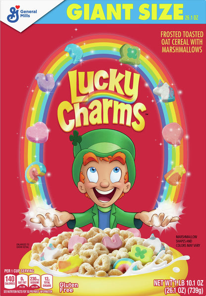 Lucky Charms Giant Size Cereal 26.1 oz