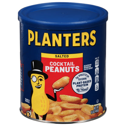 Planters Salted Cocktail Peanuts 16 oz