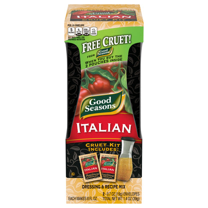 Good Seasons Italian Dry Salad Dressing and Recipe Mix, 2 ct - Packets