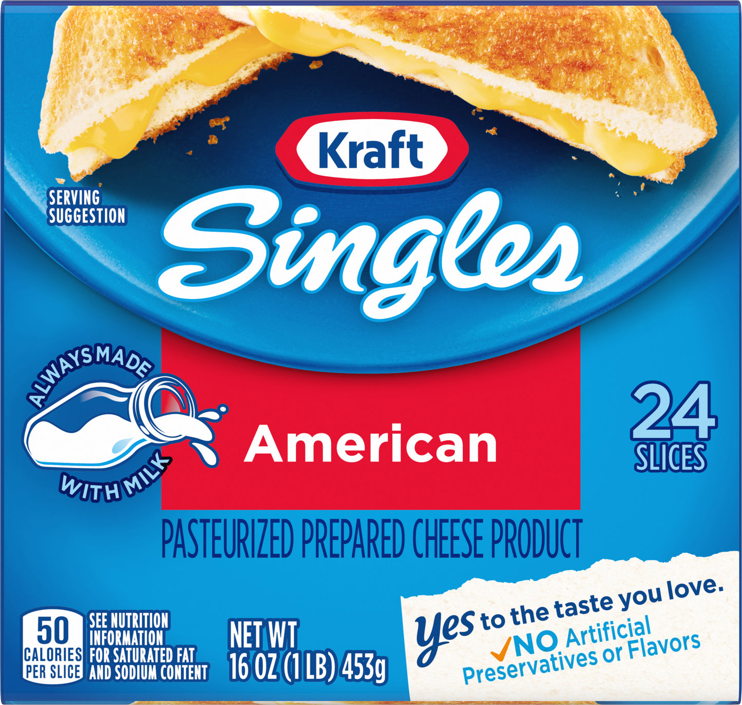 Kraft SINGLES American Cheese Slices