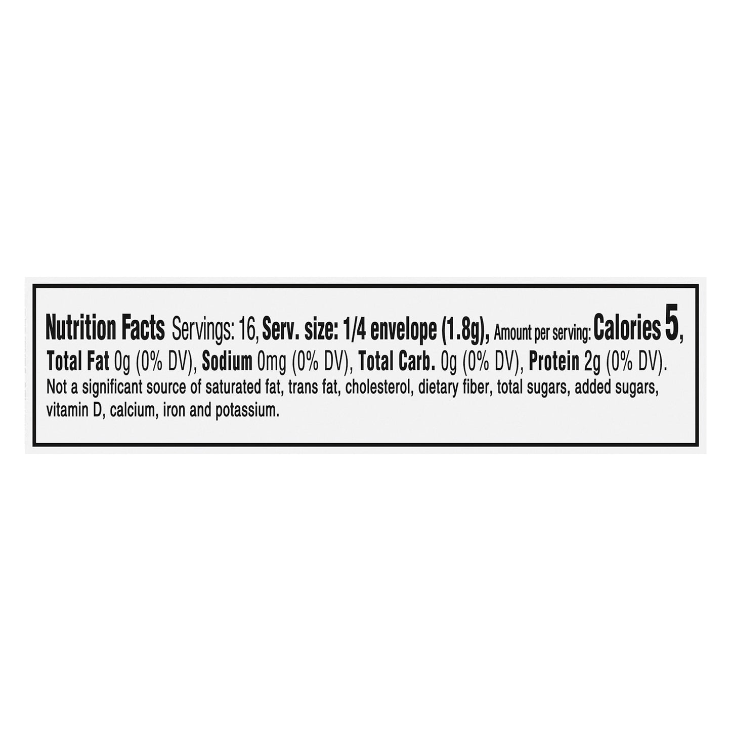 Knox Original Unflavoured Gelatine - Carton(41877-00001 - C3434395) 1 oz (28g)(Perf Map Task Needed)
