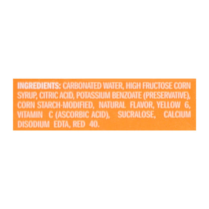 Shasta Caffeine Free Orange Soda 12 - 12 fl oz Cans