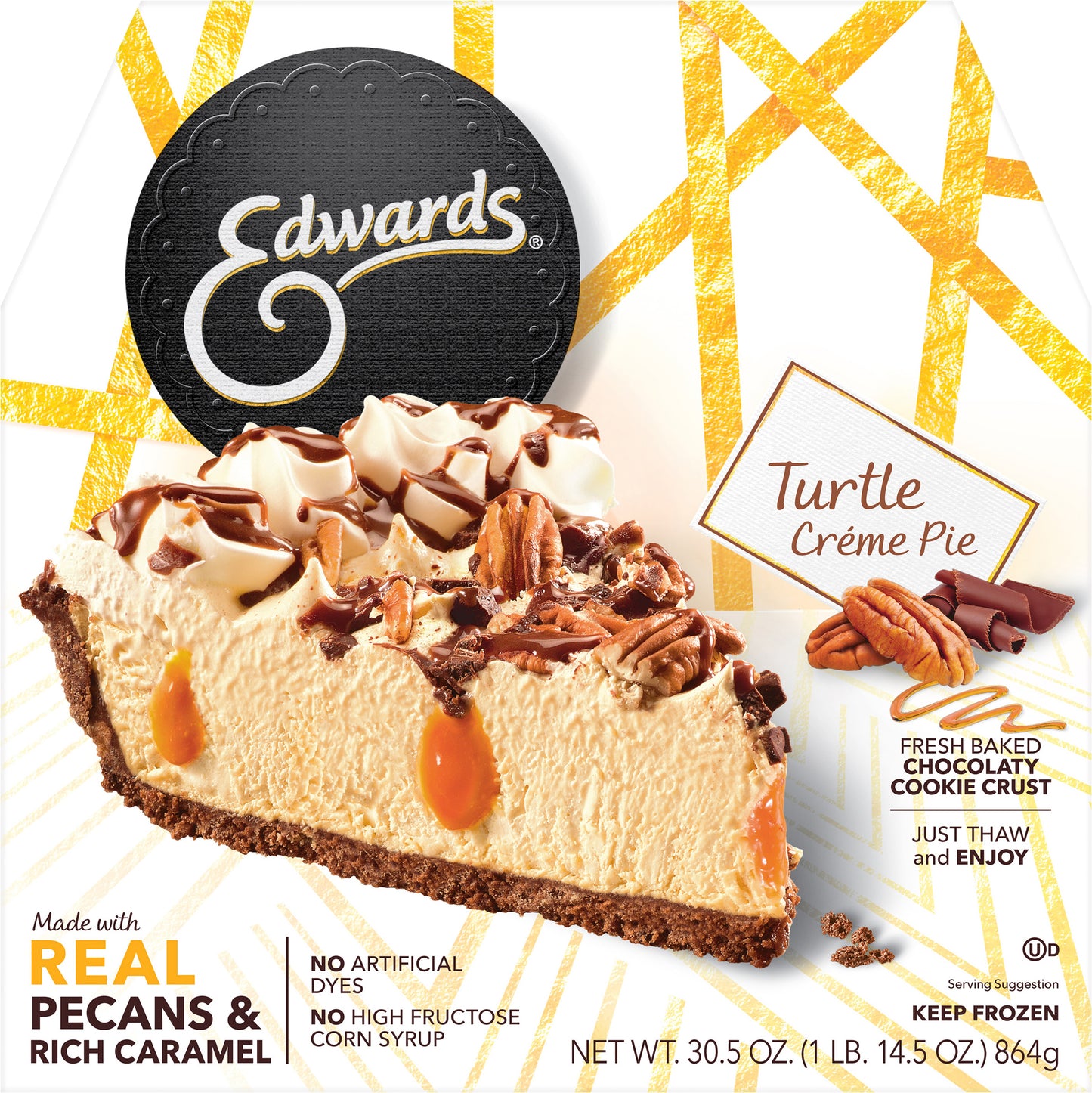 Edwards Turtle Creme Pie 30.5 oz