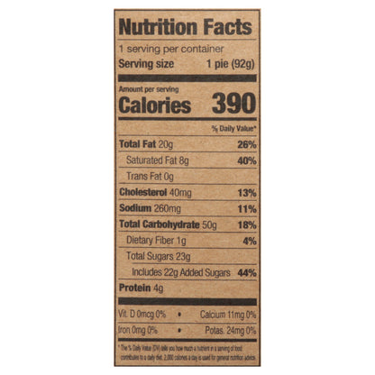 Old Fashioned Pecan Pie 3.25 oz