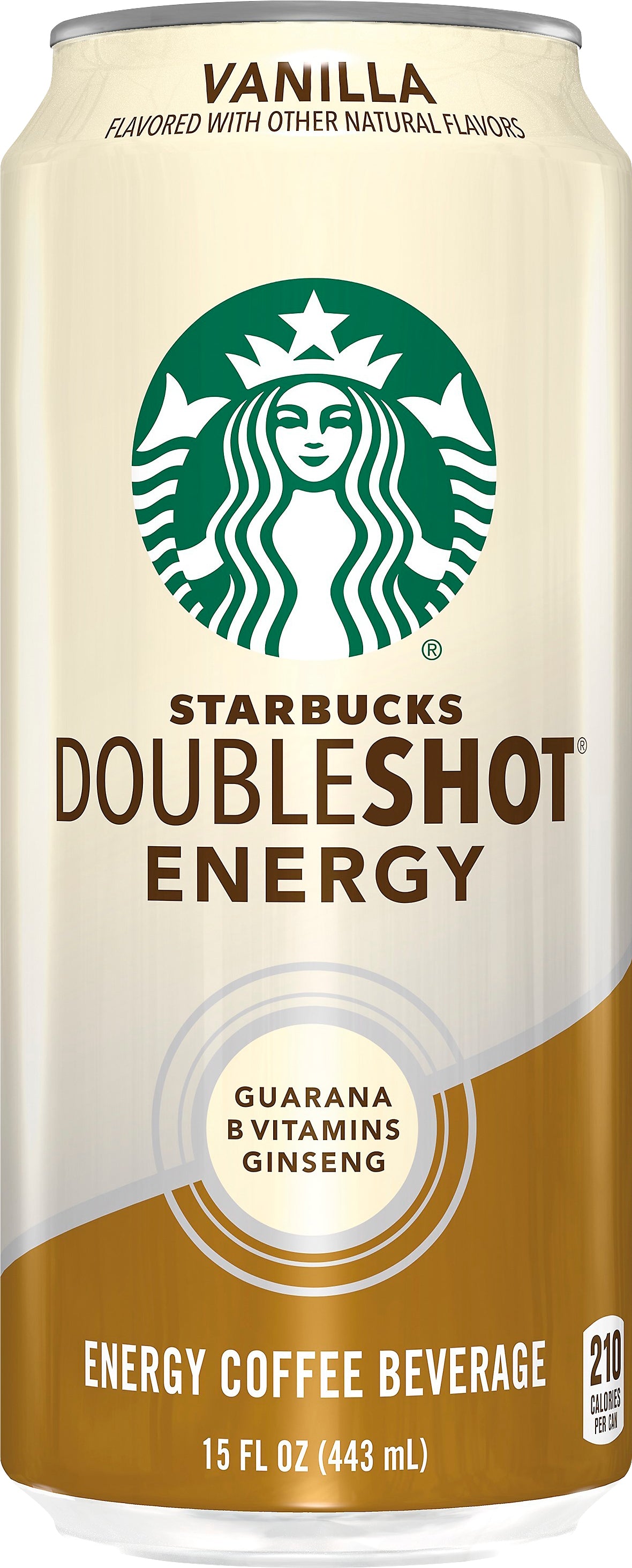 Starbucks DoubleShot Energy Vanilla Coffee Beverage 15 oz
