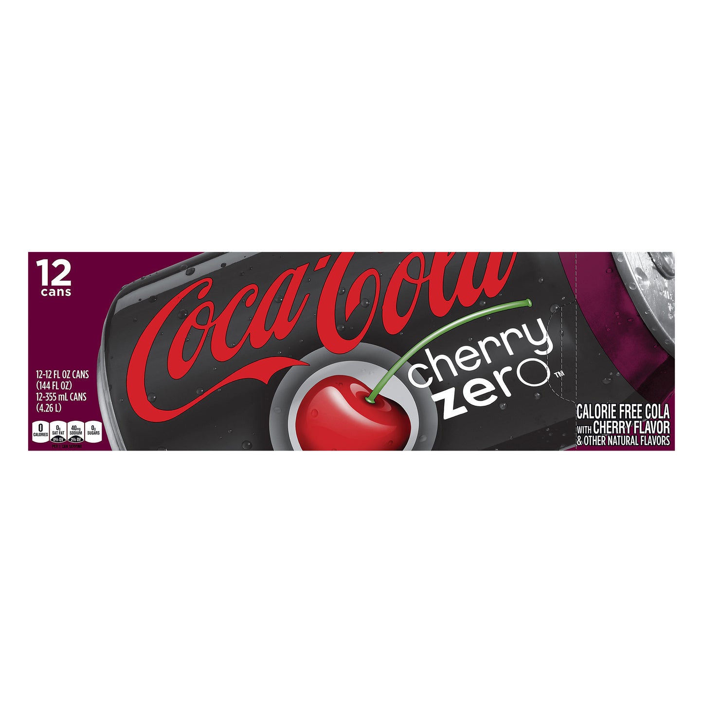 Coca-Cola Zero Cherry Cola 12 ea