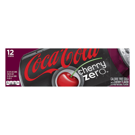 Coca-Cola Zero Cherry Cola 12 ea