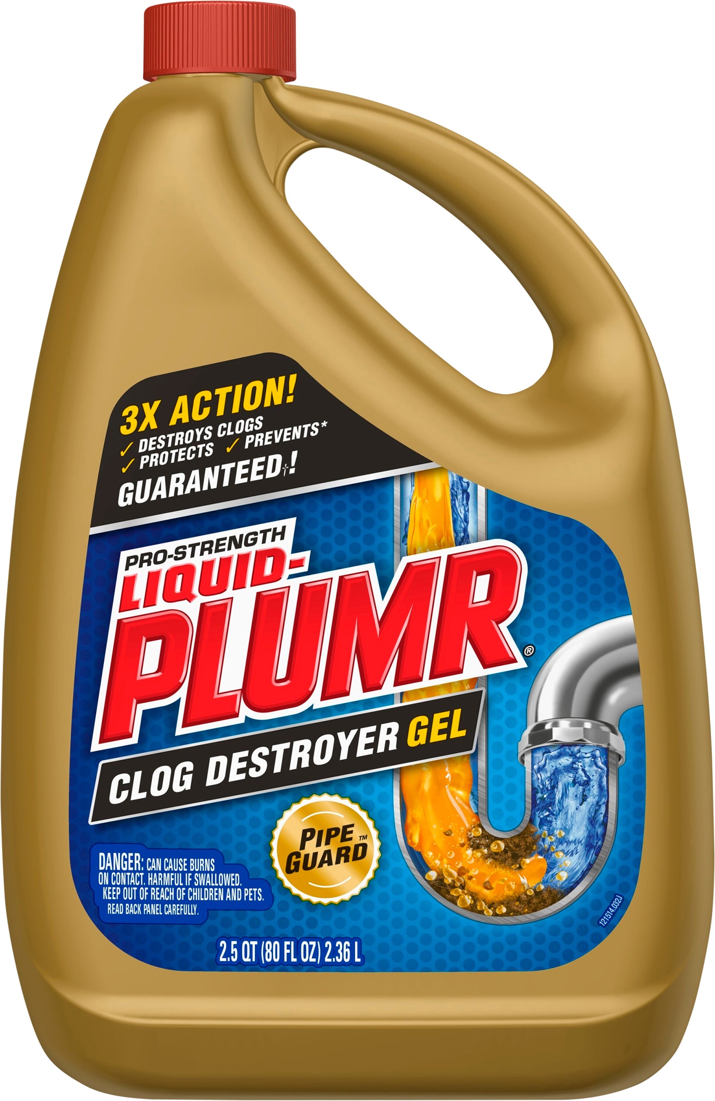 Liquid-Plumr Pro-Strength Clog Destroyer Gel 2.5 qt