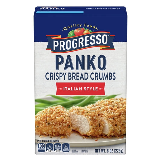 Progresso Panko Crispy Italian Style Bread Crumbs 8 oz