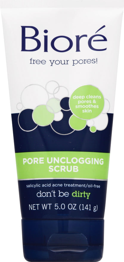 Biore Pore Unclogging Scrub 5 oz