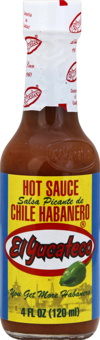 El Yucateco Hot Sauce 4 oz