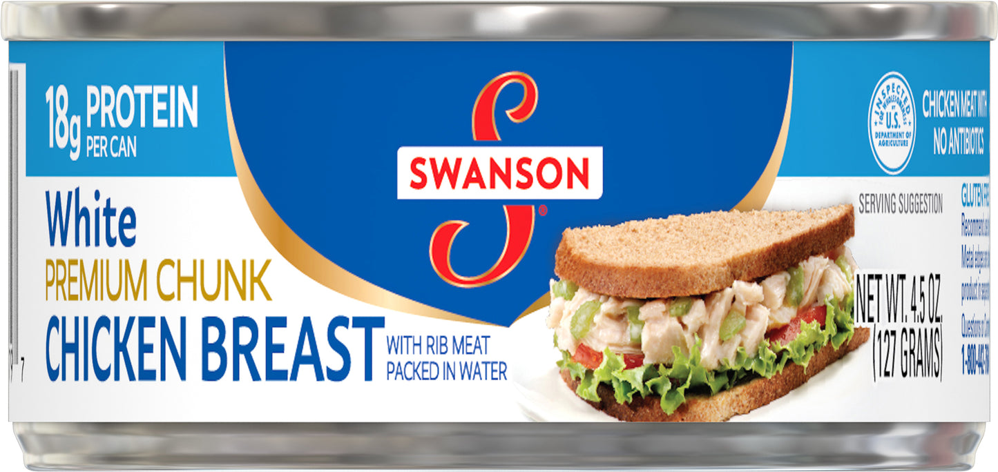 Swanson White Premium Chunk Chicken Breast 4.5 oz