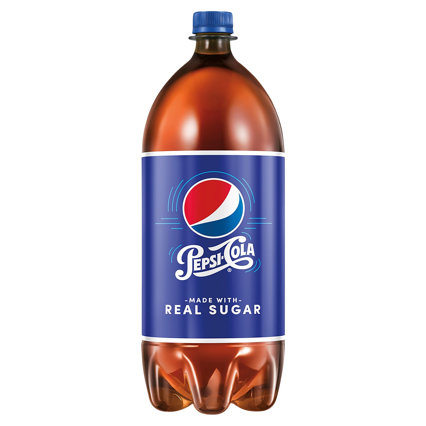 Pepsi Real Sugar Soda Cola 2 L Bottle