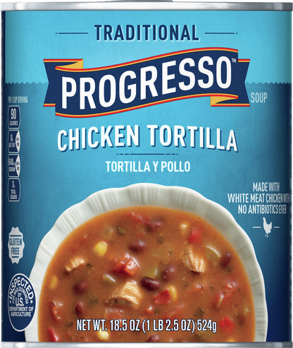 Progresso Traditional Chicken Tortilla Soup 18.5 oz