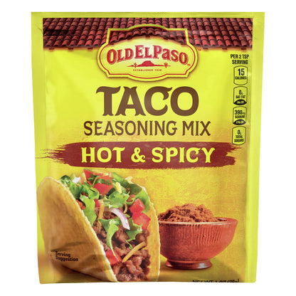 Old El Paso Hot & Spicy Taco Seasoning Mix 1 oz