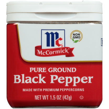 McCormick® Pure Ground Black Pepper 1.5 oz. Shaker