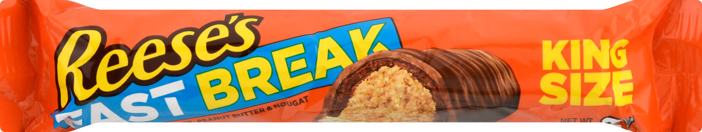 Reese's Fast Break King Size Candy Bar 3.5 oz