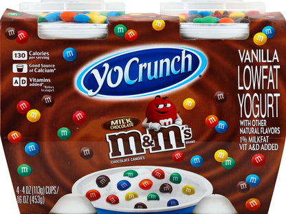 Yo Crunch Yogurt 4 ea