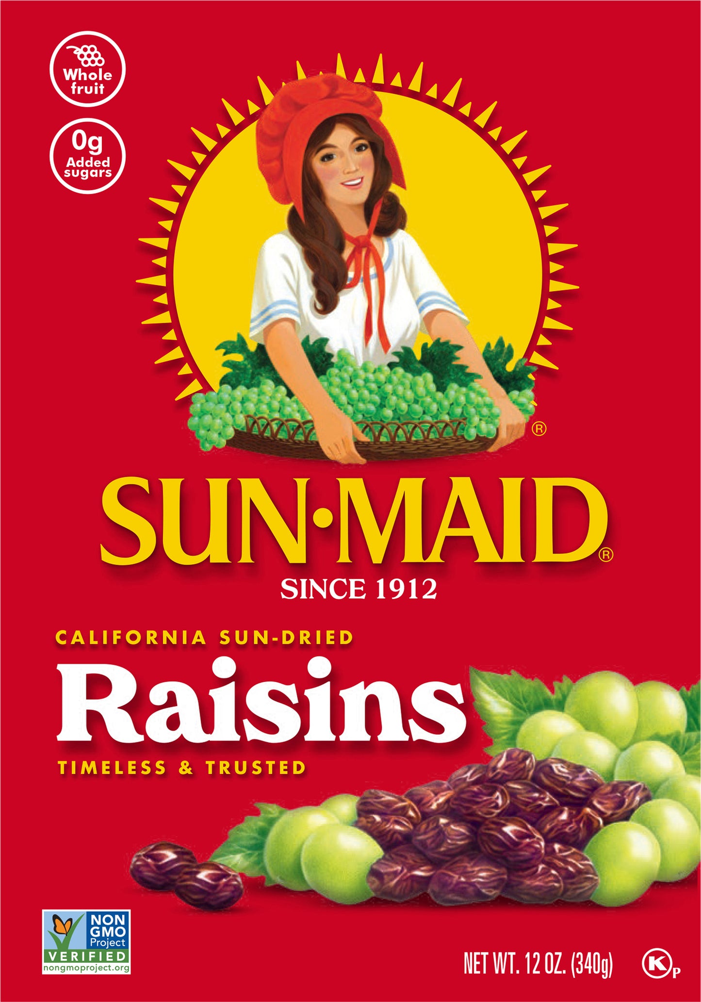 Sun-Maid® California Sun-Dried Raisins 12 oz. Bag in a Box