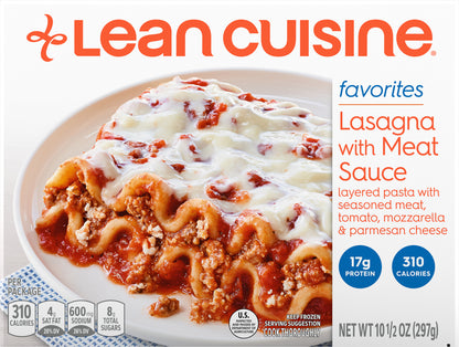 LEAN CUISINE LASAGNA WITH MEAT SAUCE GPI - Centralia 10.5 oz (297)
