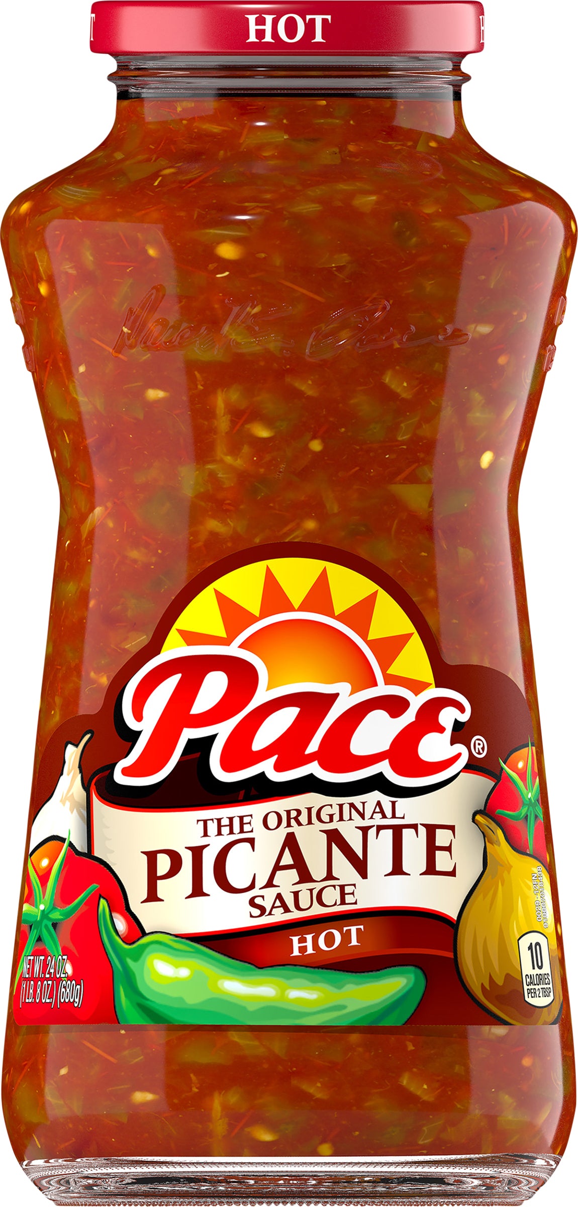 Pace The Original Hot Picante Sauce 24 oz Jar