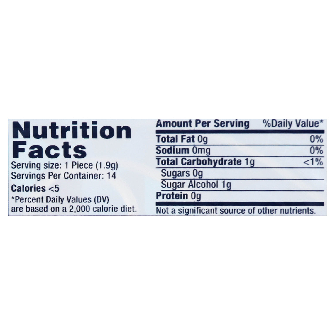 Orbit Sugarfree Peppermint Gum 14 ea