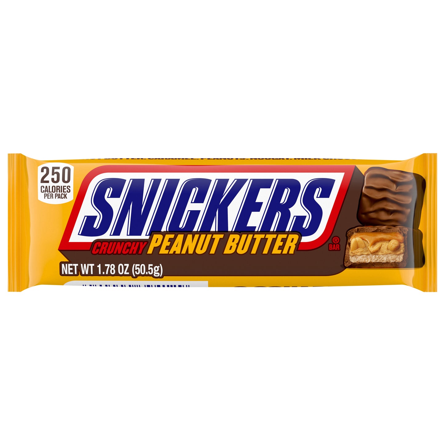 SNICKERS Peanut Butter Squared Singles Size Chocolate Candy Bars 1.78-Ounce Bar