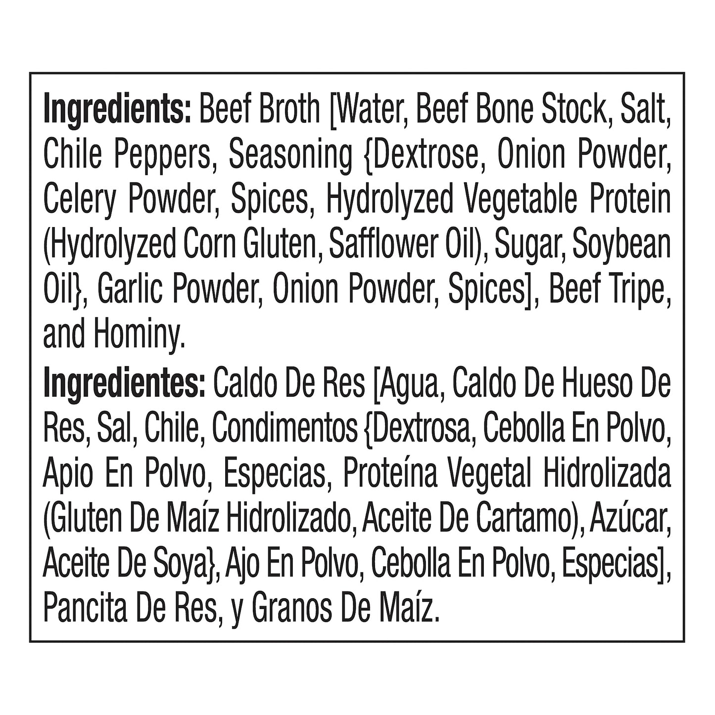 Juanita's Picoso Hot & Spicy Menudo 25 oz