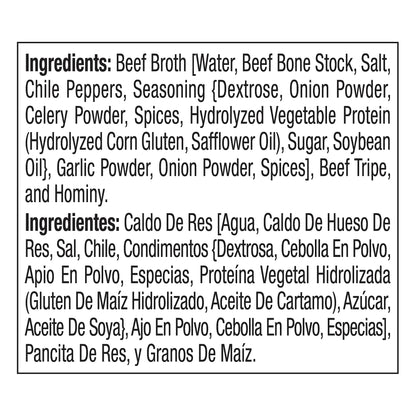 Juanita's Picoso Hot & Spicy Menudo 25 oz